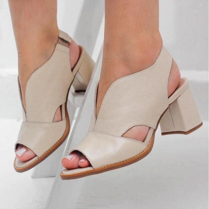 Lune London | Unmatched Durability and Timeless Elegance in Women's Sandals Made of Genuine Leather