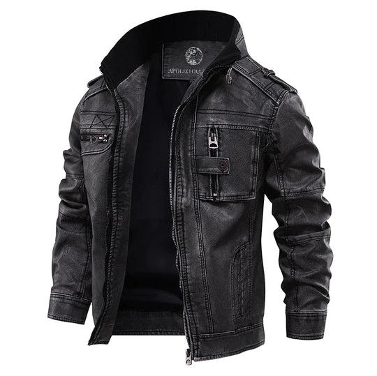 Lune London | Elegant Premium Leather Jacket for Men
