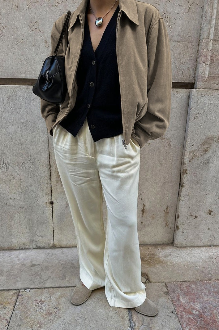 Lune London | Fit Khaki Suede Jacket