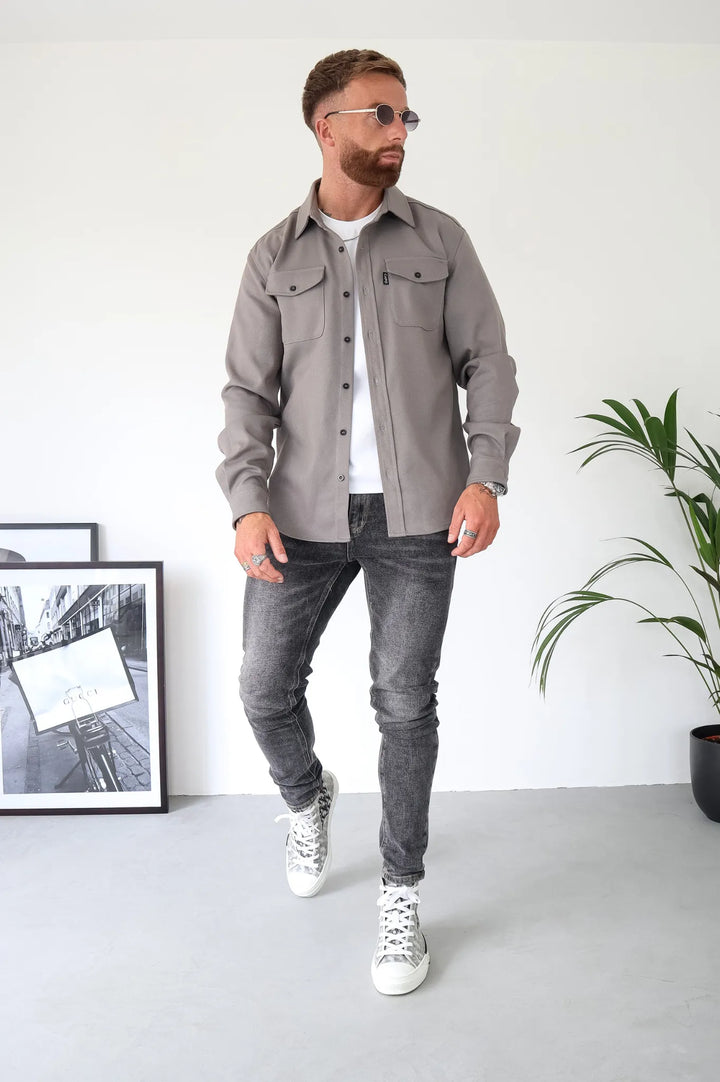 Lune London | Button Down Shirt Jacket