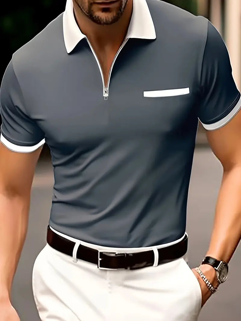 Lune London | Breathable Golf Shirt in Regular Fit for Men