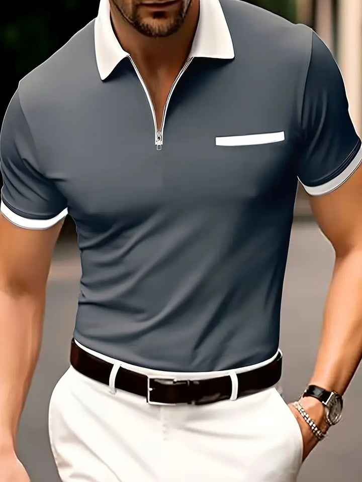 Lune London | Breathable Golf Shirt in Regular Fit for Men