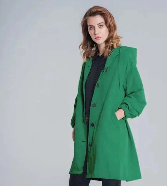 Lune London | Oversized Hoodie Windbreaker Rain Jacket