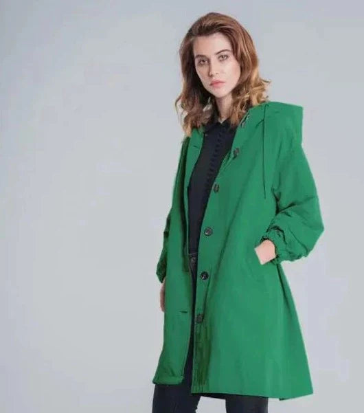 Lune London | Oversized Hoodie Windbreaker Rain Jacket