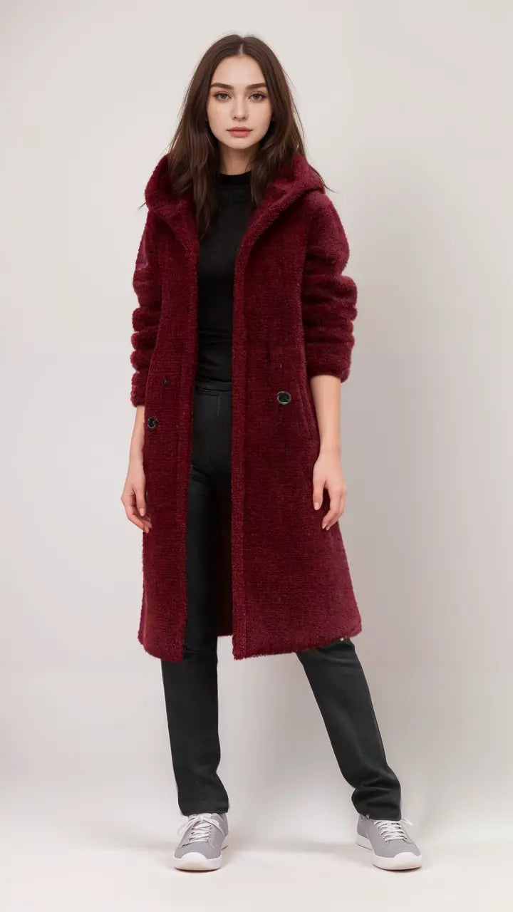 Lune London | Teddy jacket with cuddly texture