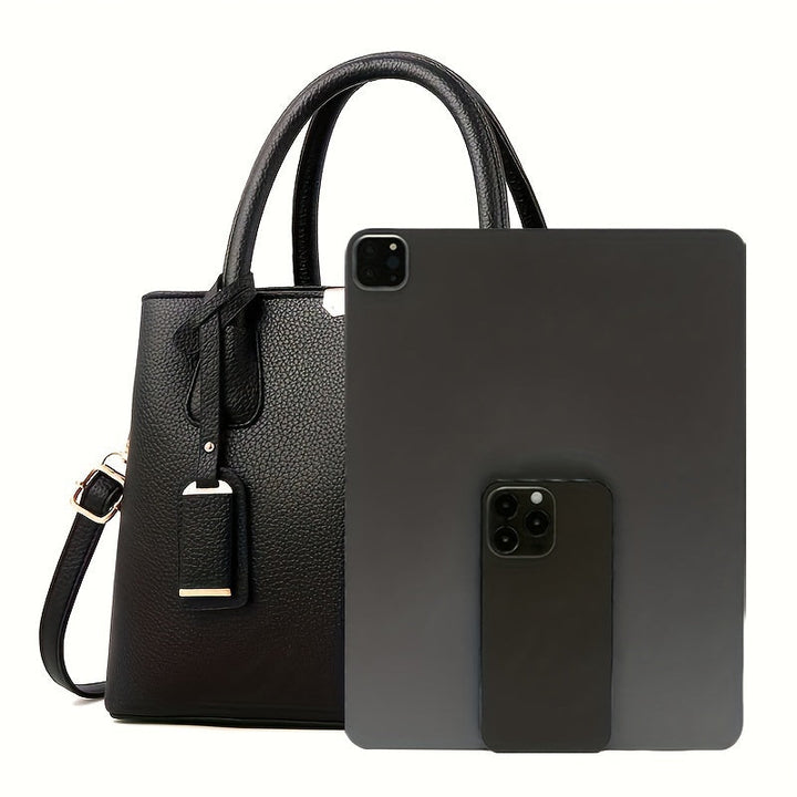 Lune London | Chic All Season Spacious Pu Handbag for Women