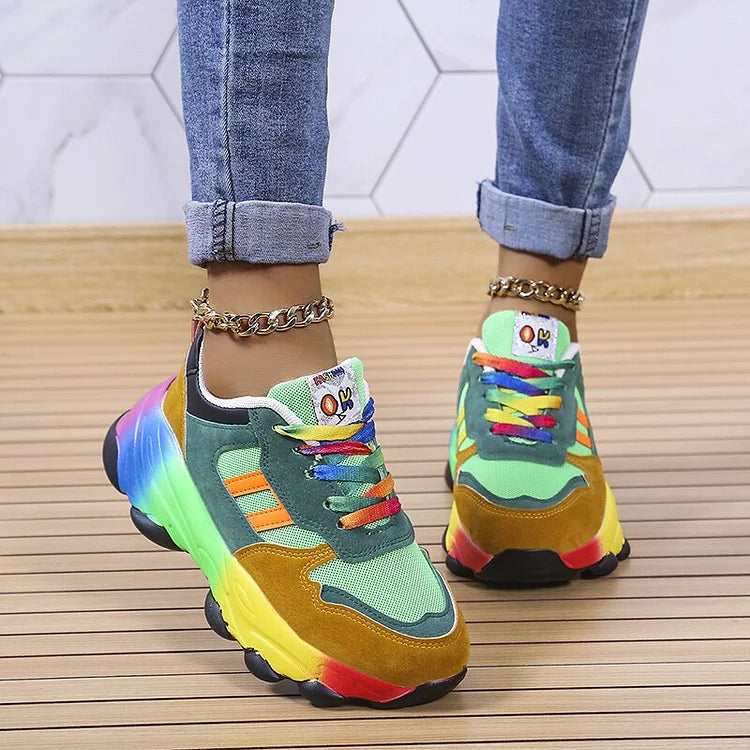 Chic Und Stil | Orthopedic Rainbow Shoes