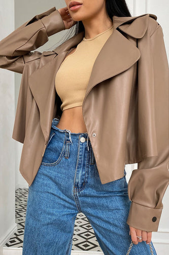 Lune London | Collar Leather Biker Jacket