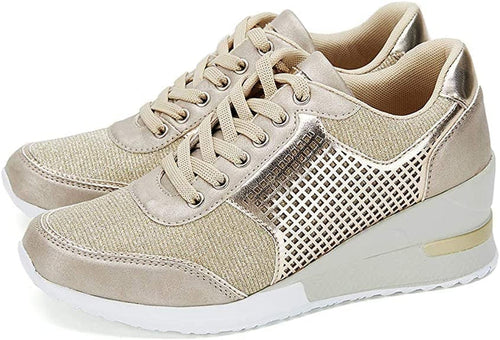 Lune London | High heel sneakers with wedge sole