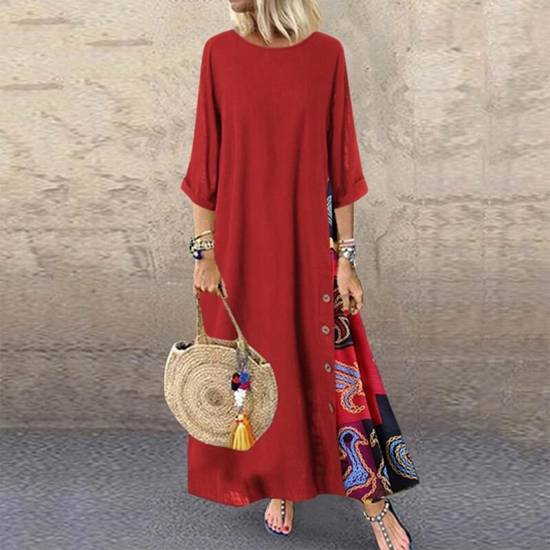Lune London | Summer dress made of cotton and linen