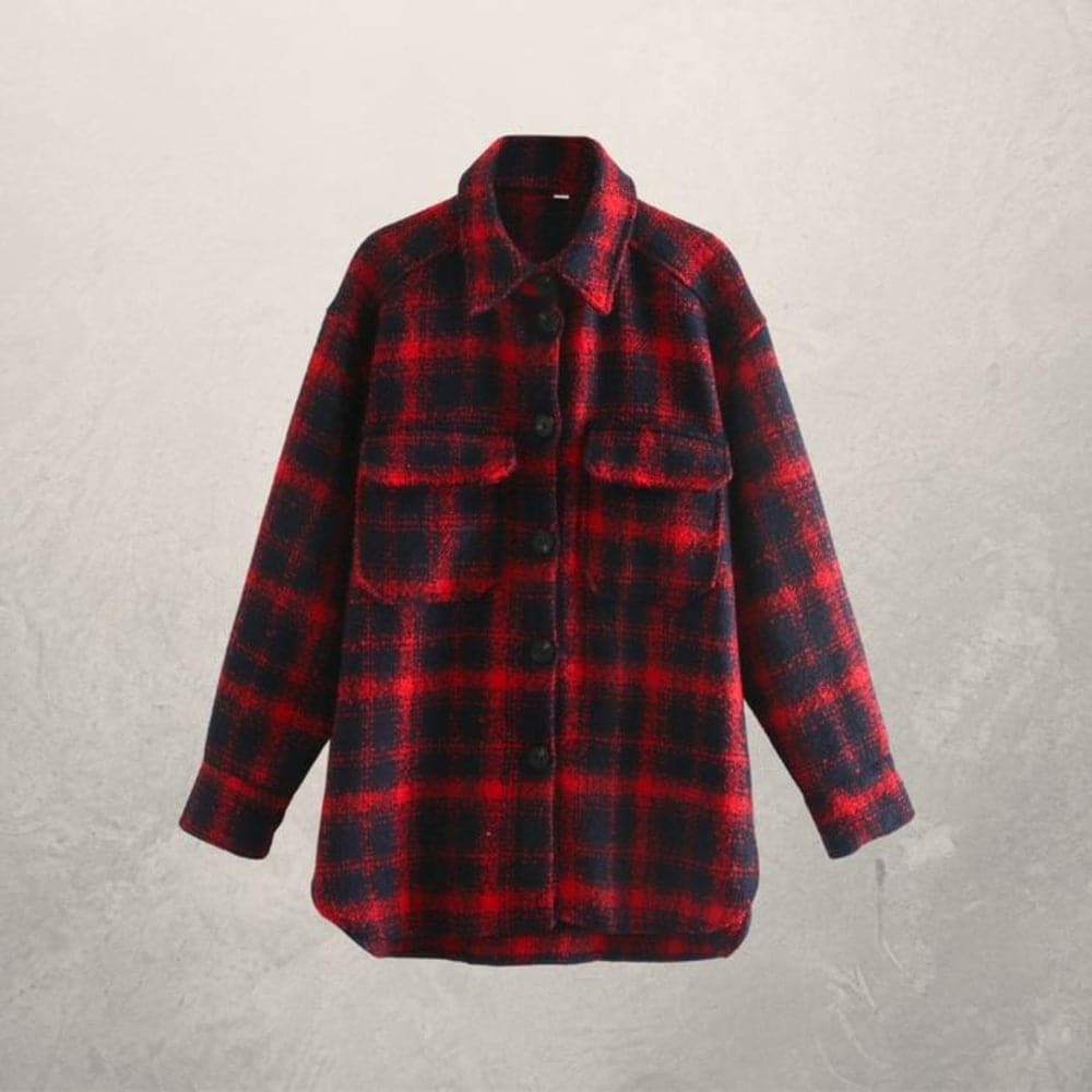 Lune London | Shirt jacket - Oversized Fit - Soft and Light - Button closure and Breast pockets