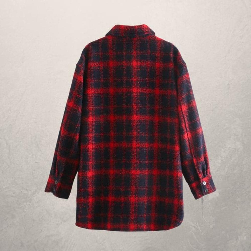 Lune London | Shirt jacket - Oversized Fit - Soft and Light - Button closure and Breast pockets