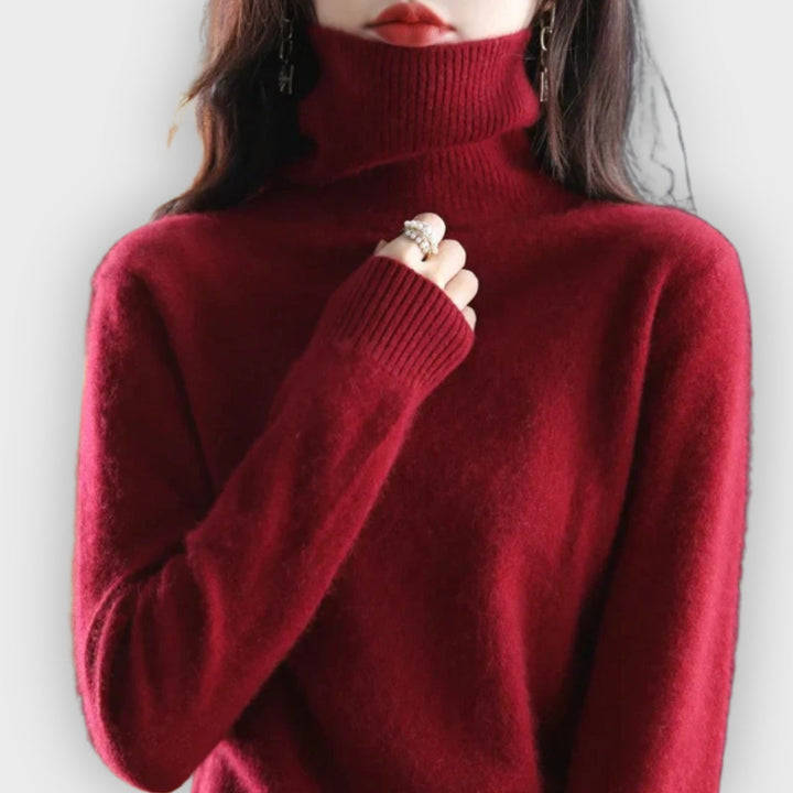 Lune London | Cashmere Roll Neck Sweater