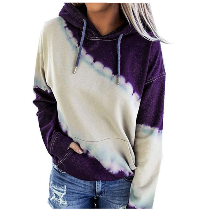 Women's hoodie with modern color gradient and comfortable cut Lune London