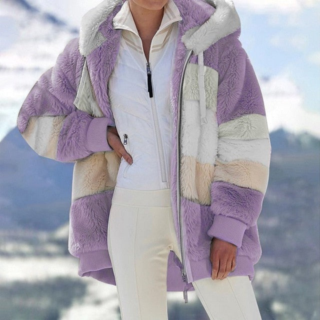 Lune London | Fleece jacket with hood