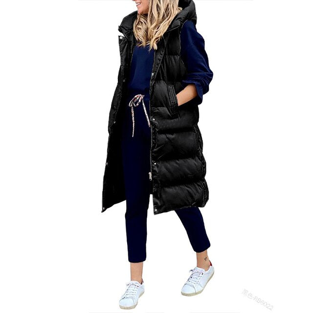 Lune London | Veste sans manches longue pour femmes