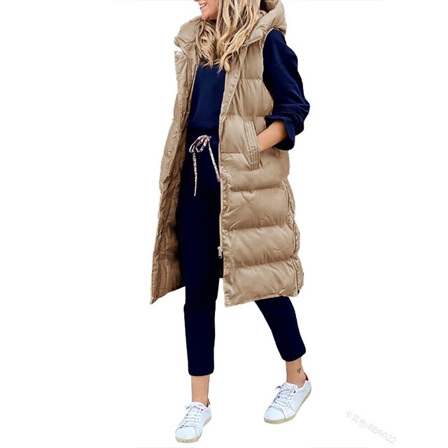 Lune London | Veste sans manches longue pour femmes