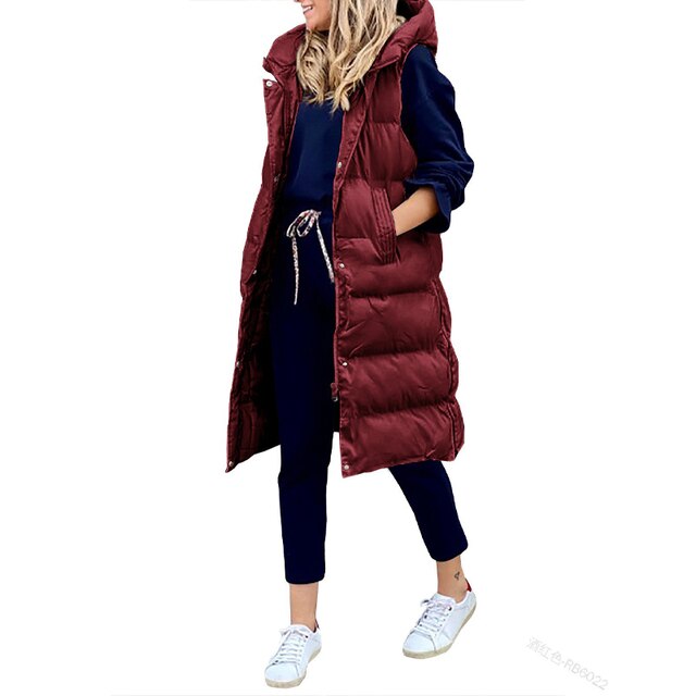 Lune London | Veste sans manches longue pour femmes