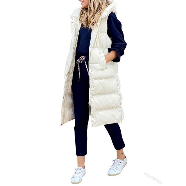 Lune London | Veste sans manches longue pour femmes