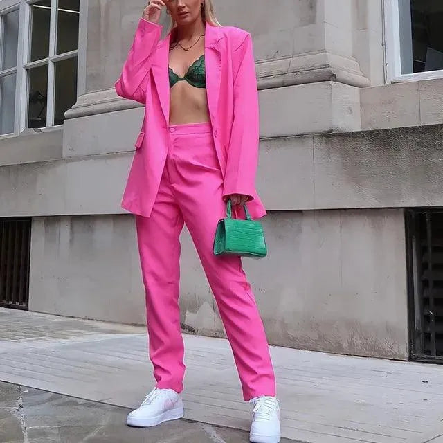 Lune London | Blazer et pantalon stylé pour femmes