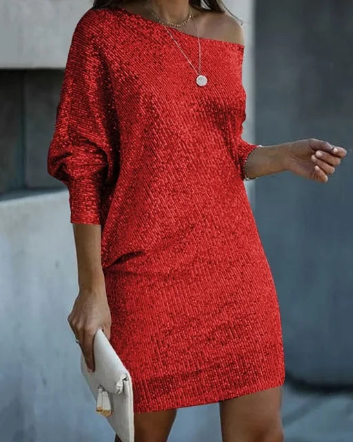 Lune London | Party sequin dress with contrast