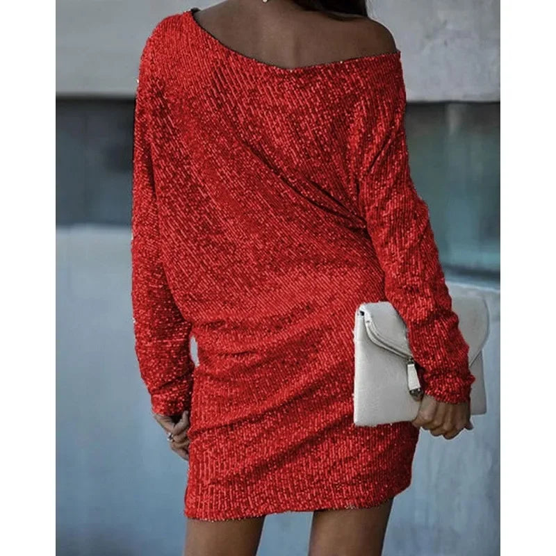 Lune London | Party sequin dress with contrast