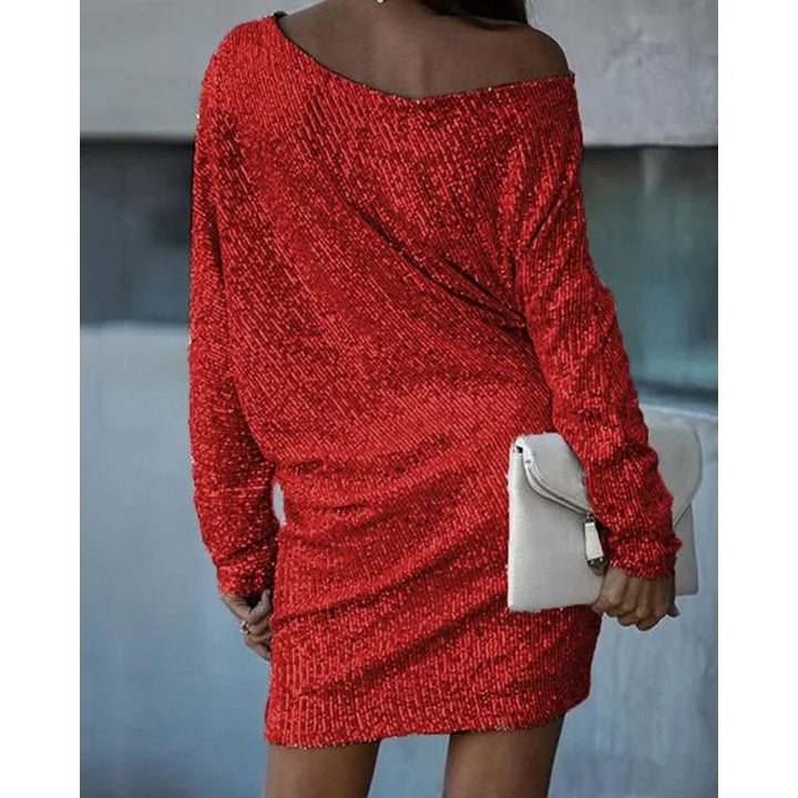 Lune London | Party sequin dress with contrast
