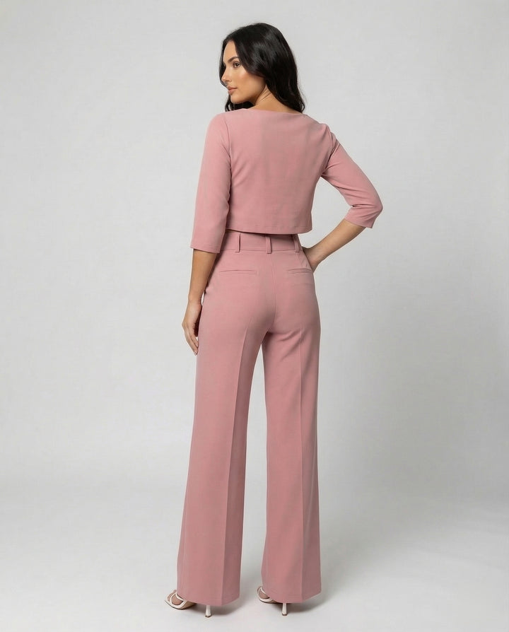 Women’s Elegant Tailored Autumn Pants Set with Chic Fit | Lune London
