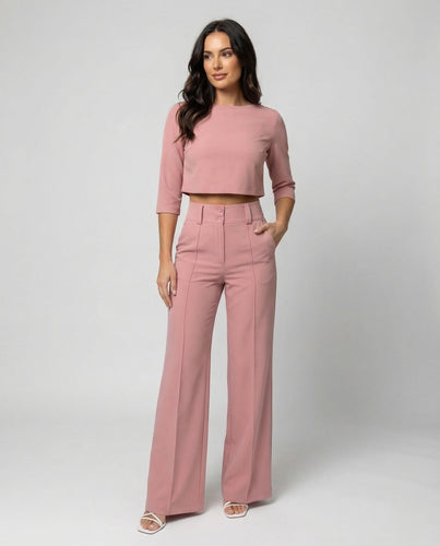Women’s Elegant Tailored Autumn Pants Set with Chic Fit | Lune London