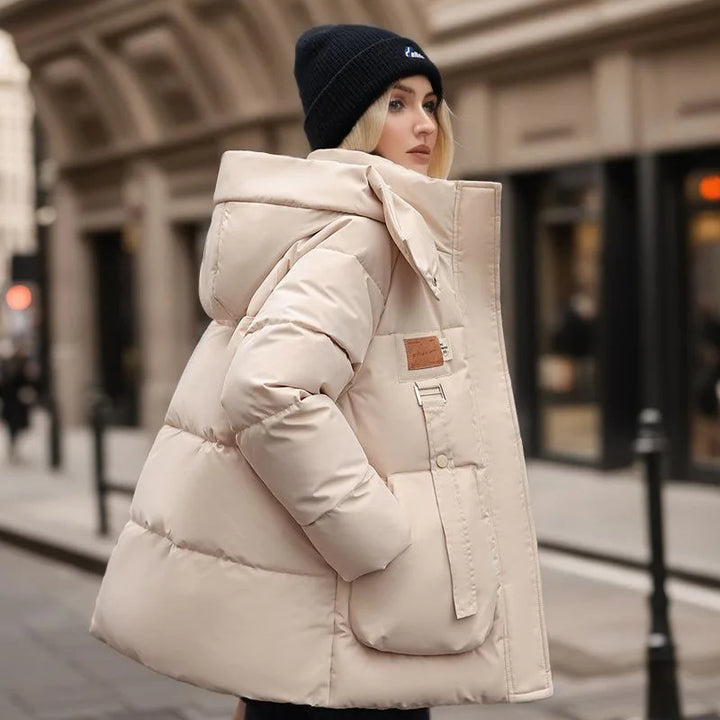 Lune London | Comfortable Women's Winter Coat with Down Filling
