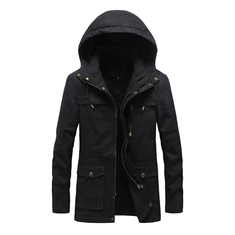 Versatile outdoor jacket for men in fleece Lune London