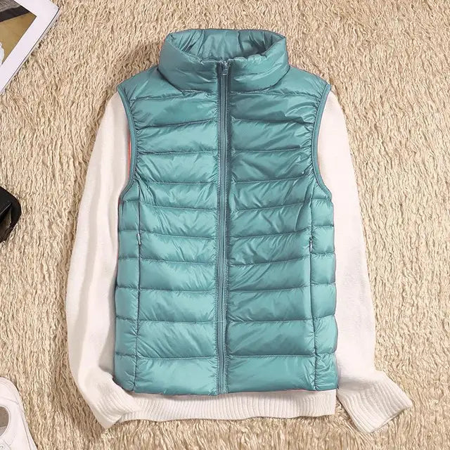 Lune London | Women Ultra-Light Down Vest for Stylish Comfort