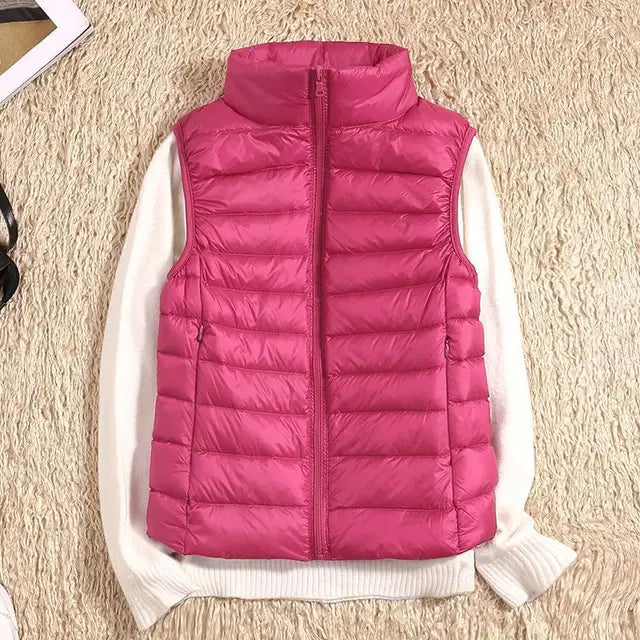 Lune London | Women Ultra-Light Down Vest for Stylish Comfort