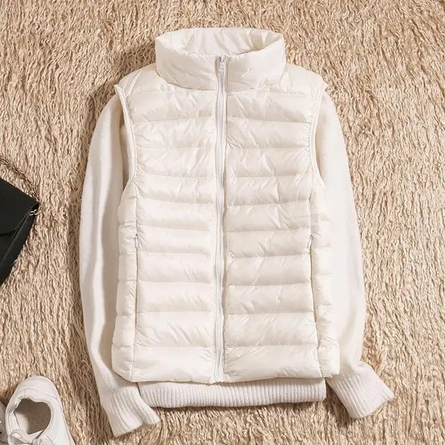 Lune London | Women Ultra-Light Down Vest for Stylish Comfort