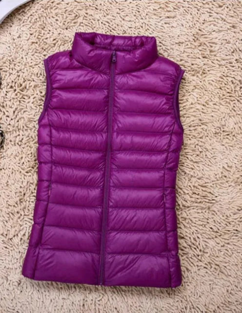 Lune London | Women Ultra-Light Down Vest for Stylish Comfort