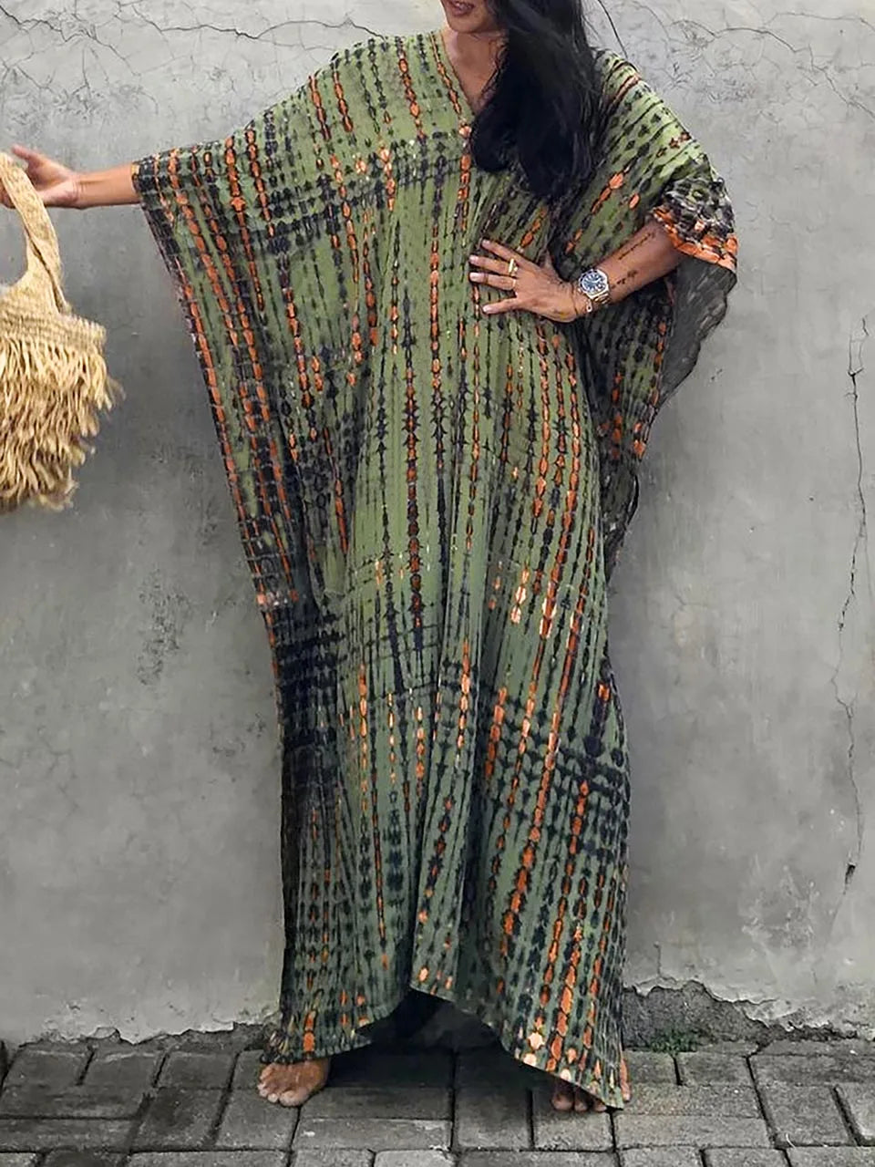 Chic und Stil | Summer Kaftan Maxi Dress