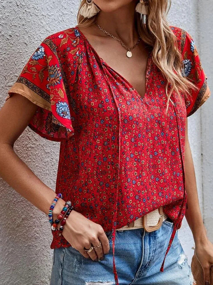 Lune London | V-neck Casual Top for Women