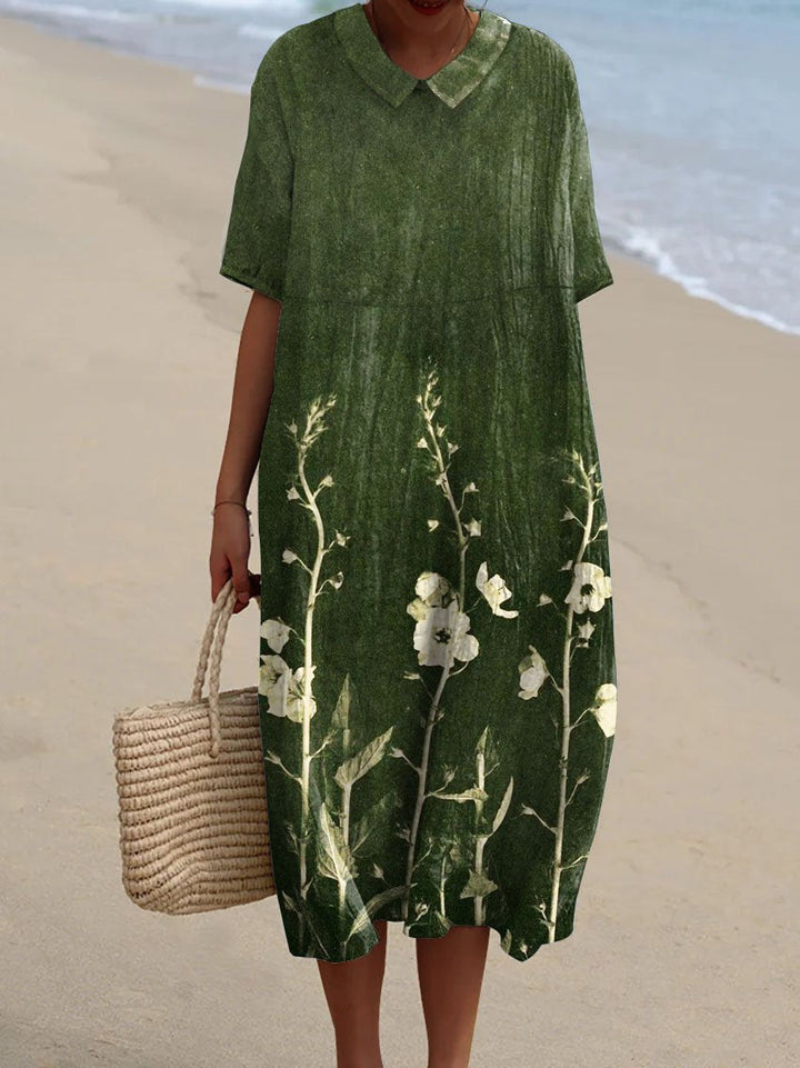 Lune London | Hannah Colorful Summer Dress with Flowers