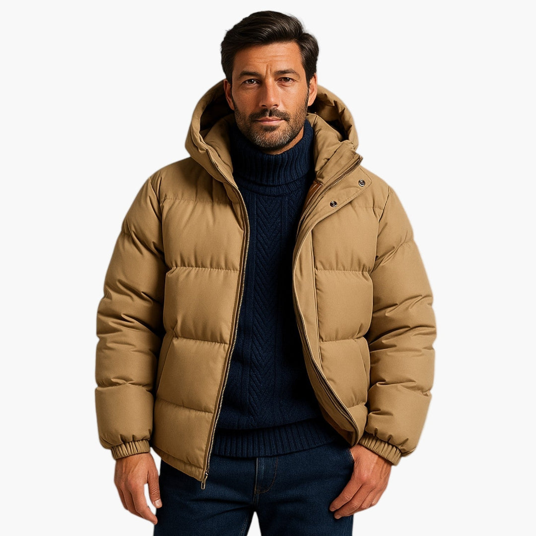 Lune London | Puffer Parka - Winter coat with hood, down insulation, waterproof, Urban Outdoor