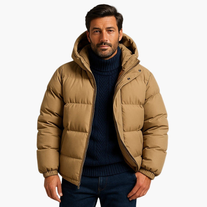 Lune London | Puffer Parka - Winter coat with hood, down insulation, waterproof, Urban Outdoor