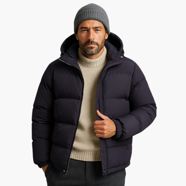 Lune London | Puffer Parka - Winter coat with hood, down insulation, waterproof, Urban Outdoor