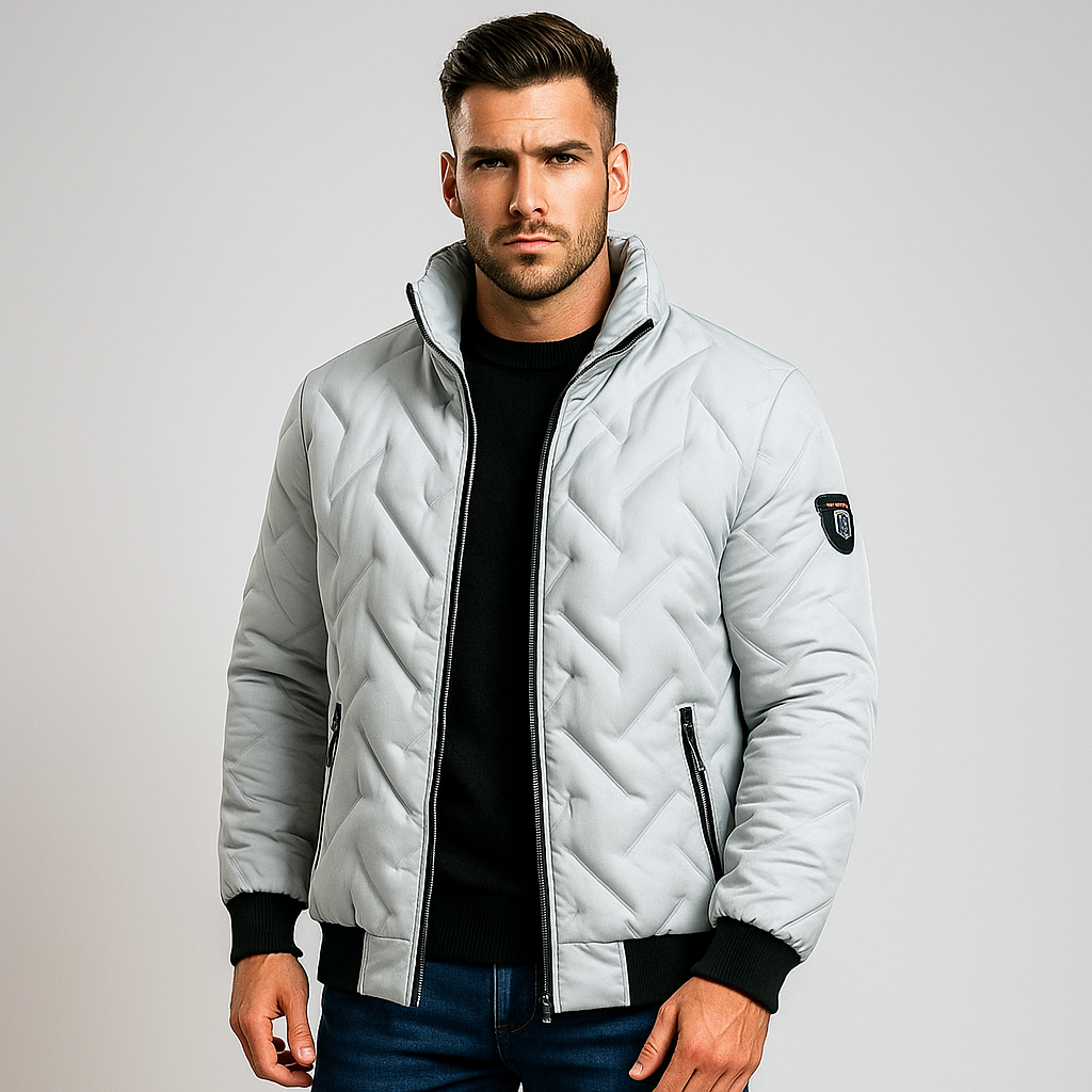 Lune London | Padded Men's Jacket with Zipper