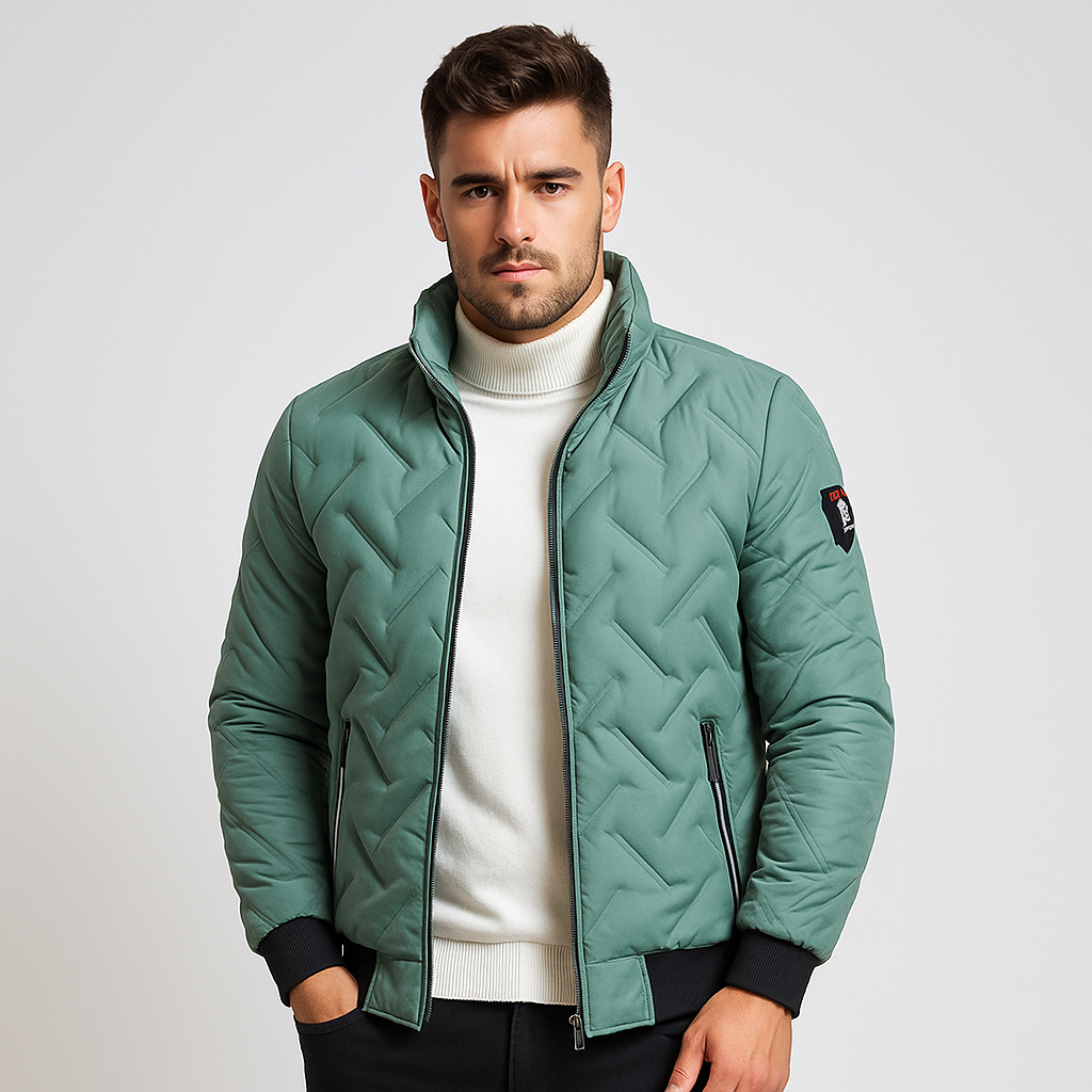 Lune London | Padded Men's Jacket with Zipper