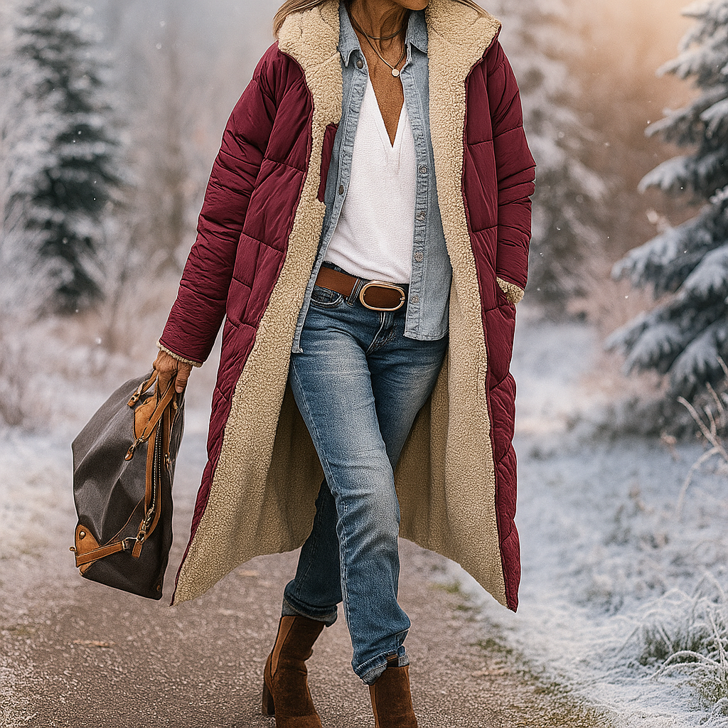 Women’s Padded Winter Jacket with Warm Lining & Lightweight Design | Lune London