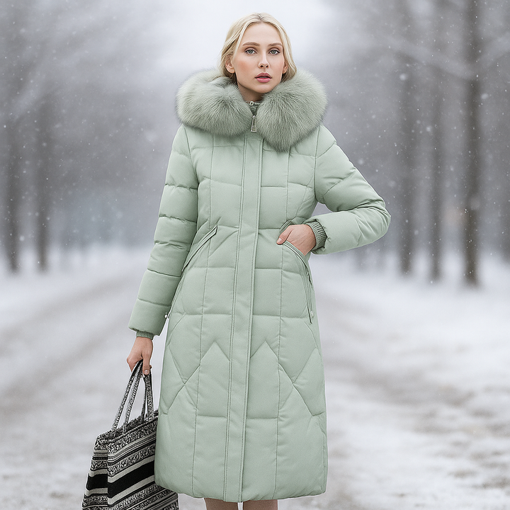 Lune London | Long Padded Jacket with Hood