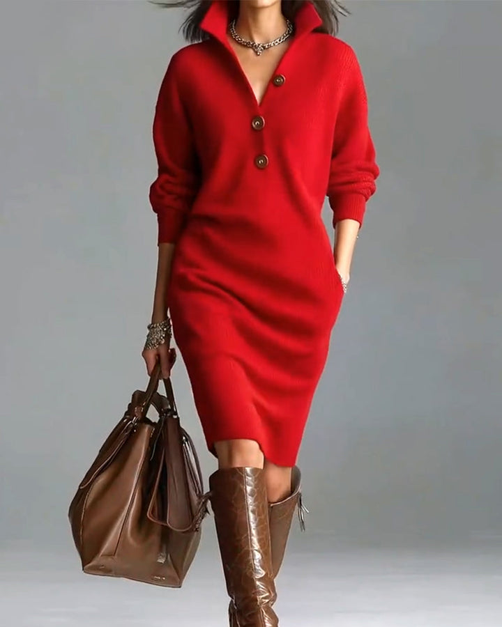 Chic Und Stil | Casual Solid Color Autumn and Winter