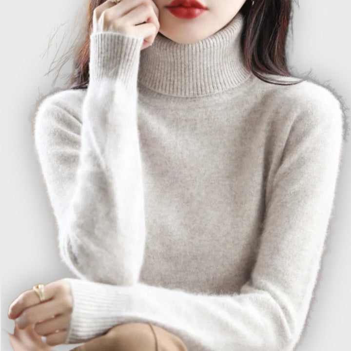 Lune London | Cashmere Roll Neck Sweater