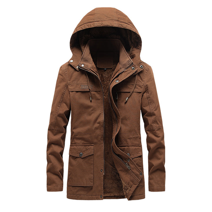 Versatile outdoor jacket for men in fleece Lune London
