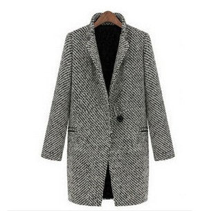 Ladies elegant, patterned blazer with textured design Lune London