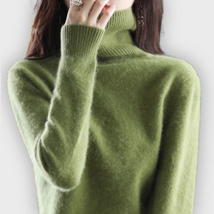 Lune London | Cashmere Roll Neck Sweater